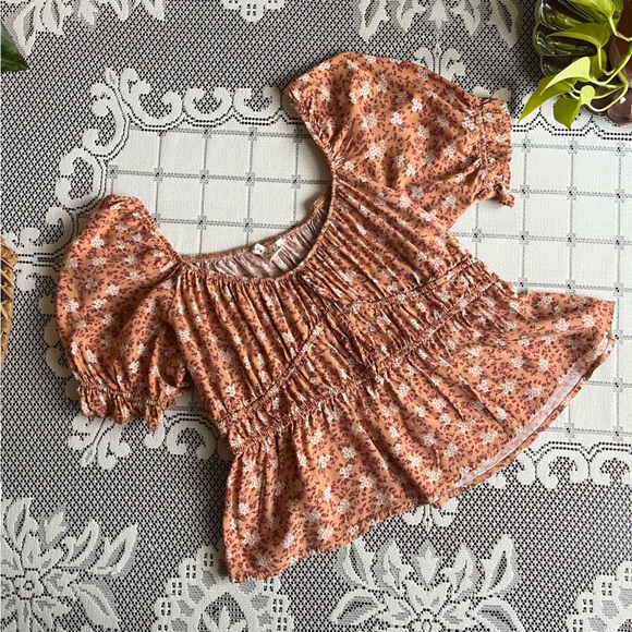 Aeropostale Tops - Aeropostale Ruched rayon Blouse